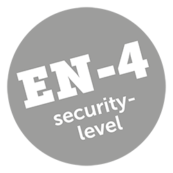 Ikona bezpečnostní třídy EN-4