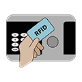 RFID zámok